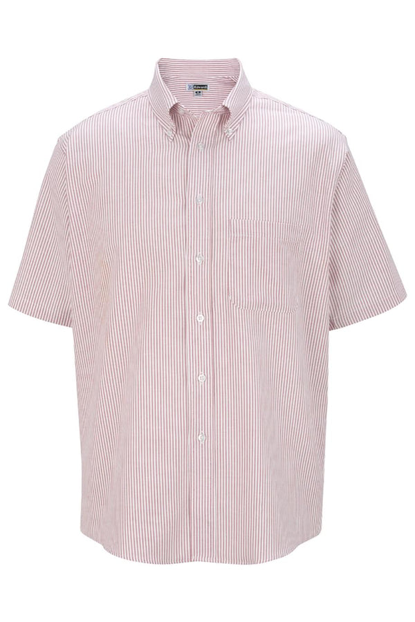 Edwards Easy Care Oxford Short Sleeve Mens Shirt [#1027].  Live Chat for Bulk Discounts