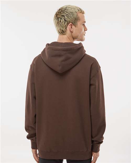 Independent Trading Co. Heavyweight Hooded Sweatshirt IND4000 - Brown