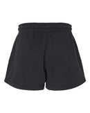 Independent Trading Co. Women’s Lightweight California Wave Wash Fleece Shorts PRM20SRT