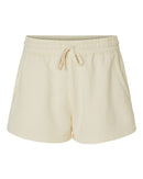 Independent Trading Co. Women’s Lightweight California Wave Wash Fleece Shorts PRM20SRT