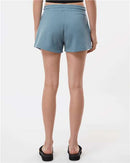 Independent Trading Co. Women’s Lightweight California Wave Wash Fleece Shorts PRM20SRT