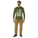 Rothco US Flag Long Sleeve T-Shirt. Item
