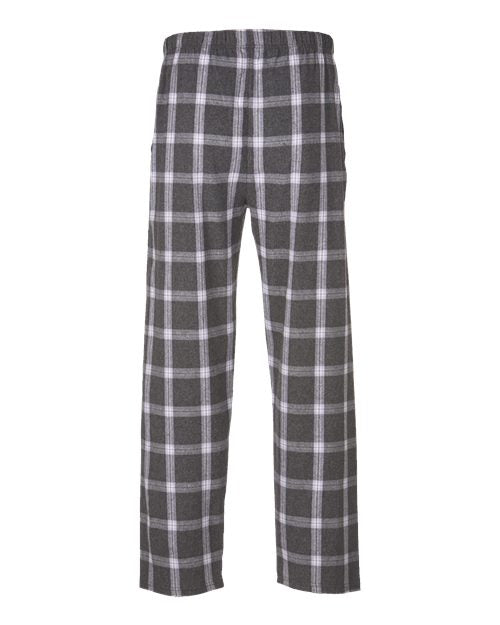Boxercraft Harley Flannel Pants BM6624 - Charcoal Lavender Tomboy Plaid