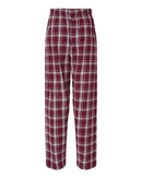 Boxercraft Harley Flannel Pants BM6624 - Heritage Maroon Plaid