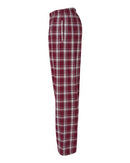 Boxercraft Harley Flannel Pants BM6624 - Heritage Maroon Plaid