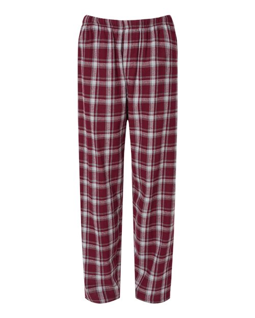 Boxercraft Harley Flannel Pants BM6624 - Heritage Maroon Plaid