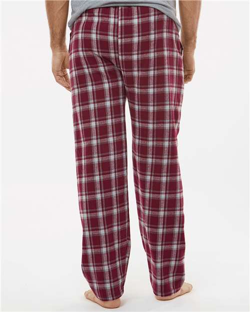 Boxercraft Harley Flannel Pants BM6624 - Heritage Maroon Plaid