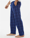 Boxercraft Harley Flannel Pants BM6624 - Navy Field Day Plaid