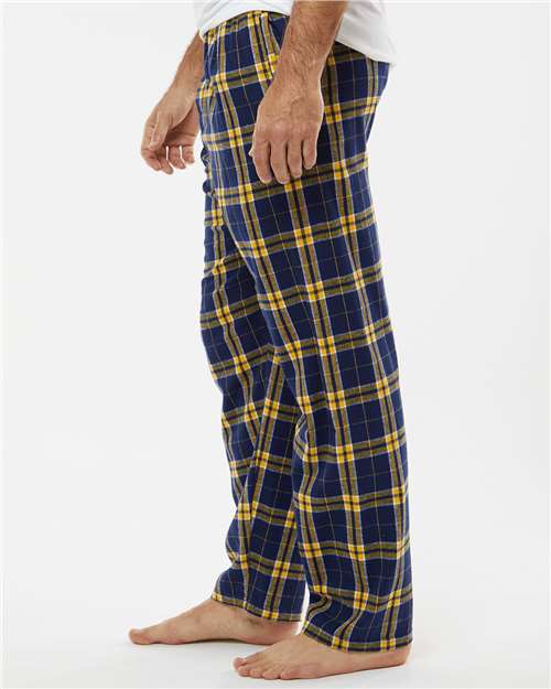 Boxercraft Harley Flannel Pants BM6624 - Navy/ Gold