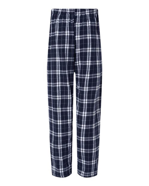 Boxercraft Harley Flannel Pants BM6624 - Navy/ Silver