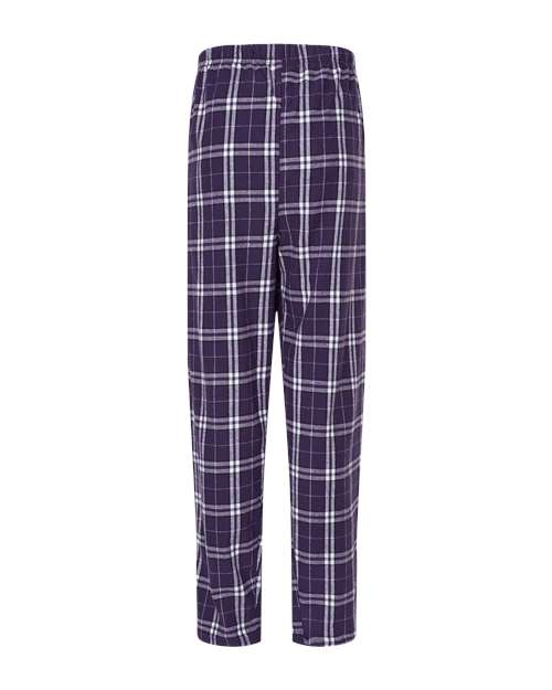 Boxercraft Harley Flannel Pants BM6624 - Purple/ White