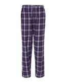 Boxercraft Harley Flannel Pants BM6624 - Purple/ White