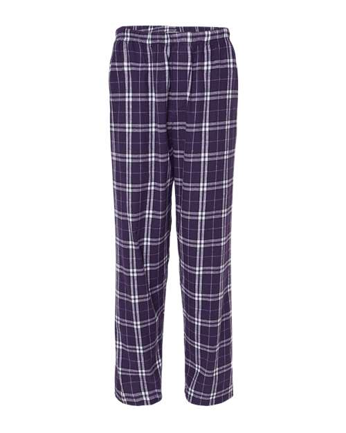 Boxercraft Harley Flannel Pants BM6624 - Purple/ White