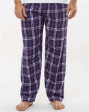 Boxercraft Harley Flannel Pants BM6624 - Purple/ White