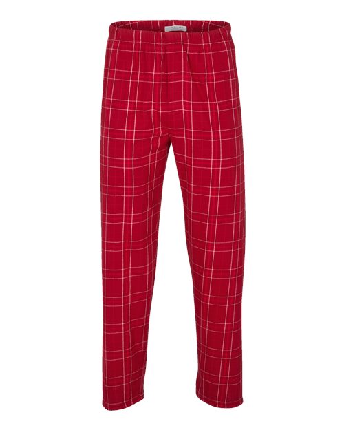 Boxercraft Harley Flannel Pants BM6624 - Crimson Field Day Plaid