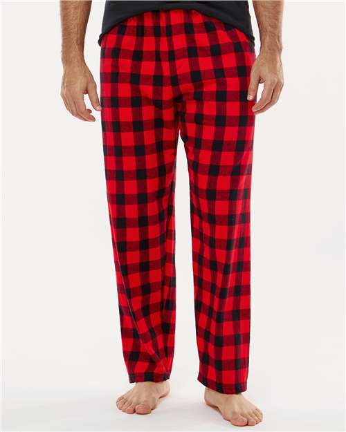 Boxercraft Harley Flannel Pants BM6624 - Red/ Black Buffalo