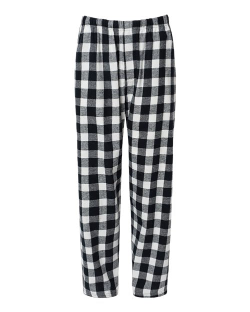 Boxercraft Harley Flannel Pants BM6624 - Black/ White Buffalo Plaid