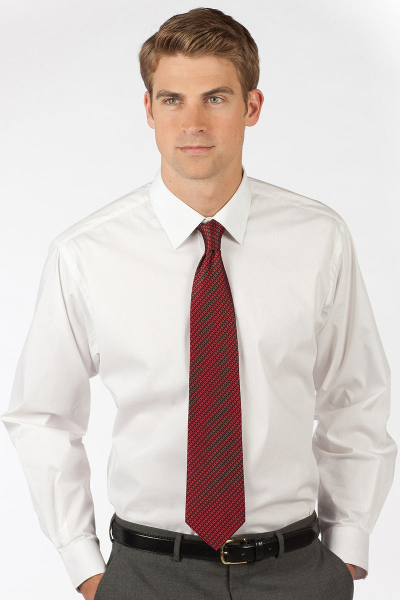 Edwards Stretch Broadcloth Long Sleeve Mens Shirt [