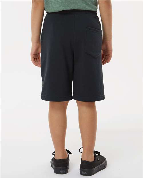 Independent Trading Co. Youth Lightweight Special Blend Fleece Shorts PRM16SRT