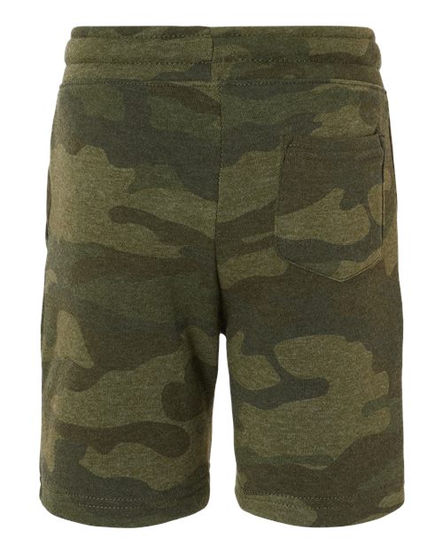 Independent Trading Co. Toddler Lightweight Special Blend Fleece Shorts PRM11SRT