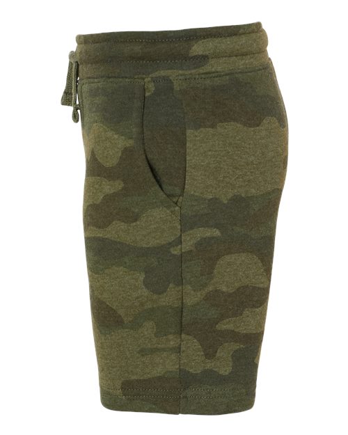 Independent Trading Co. Toddler Lightweight Special Blend Fleece Shorts PRM11SRT