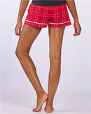 Boxercraft Women's Flannel Shorts BW6501 - Crimson Field Day Plaid