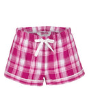 Boxercraft Women's Flannel Shorts BW6501 - Orchid Sophia Plaid