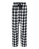 Boxercraft Women's Haley Flannel Pants BW6620 - Black/ White Buffalo Plaid