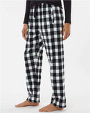 Boxercraft Women's Haley Flannel Pants BW6620 - Black/ White Buffalo Plaid