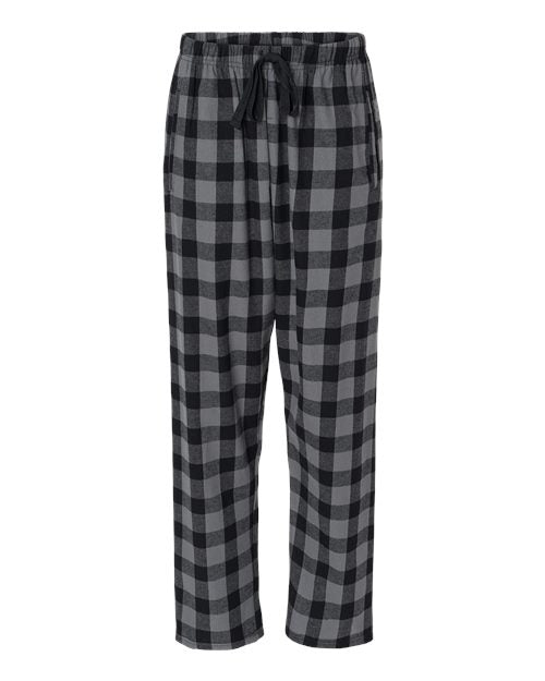 Boxercraft Women's Haley Flannel Pants BW6620 - Charcoal/ Black Buffalo