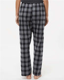 Boxercraft Women's Haley Flannel Pants BW6620 - Charcoal/ Black Buffalo