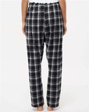 Boxercraft Women's Haley Flannel Pants BW6620 - Heritage Black Plaid
