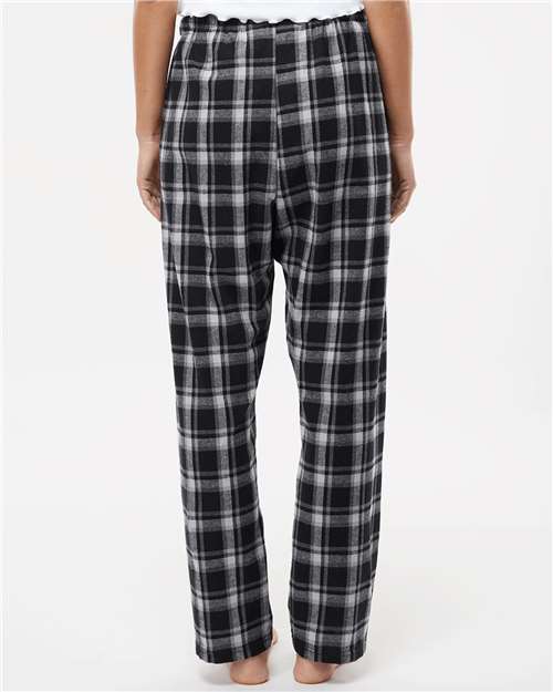 Boxercraft Women's Haley Flannel Pants BW6620 - Heritage Black Plaid