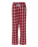 Boxercraft Women's Haley Flannel Pants BW6620 - Heritage Garnet Plaid