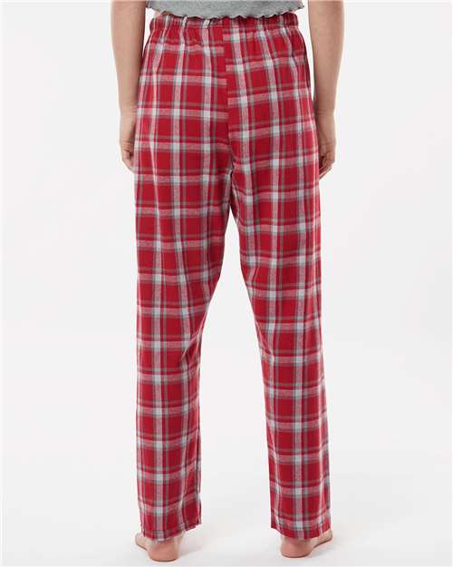 Boxercraft Women's Haley Flannel Pants BW6620 - Heritage Garnet Plaid