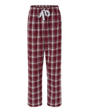 Boxercraft Women's Haley Flannel Pants BW6620 - Heritage Maroon Plaid