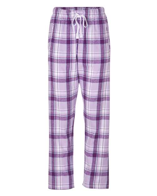Boxercraft Women's Haley Flannel Pants BW6620 - Lavender Sophia Plaid