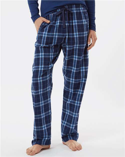 Boxercraft Women's Haley Flannel Pants BW6620 - Navy/ Columbia