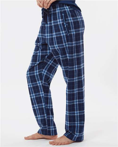 Boxercraft Women's Haley Flannel Pants BW6620 - Navy/ Columbia