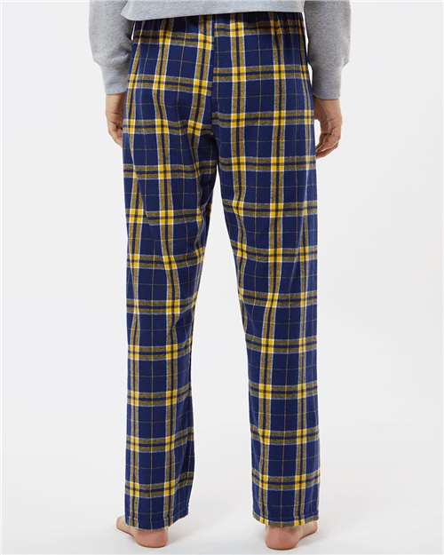 Boxercraft Women's Haley Flannel Pants BW6620 - Navy/ Gold