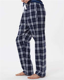 Boxercraft Women's Haley Flannel Pants BW6620 - Navy/ Silver