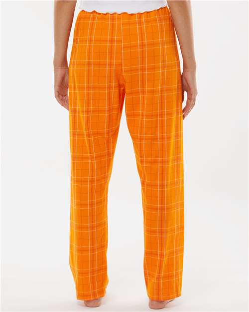 Boxercraft Women's Haley Flannel Pants BW6620 - Orange Field Day Plaid