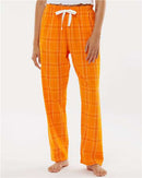 Boxercraft Women's Haley Flannel Pants BW6620 - Orange Field Day Plaid