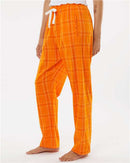 Boxercraft Women's Haley Flannel Pants BW6620 - Orange Field Day Plaid