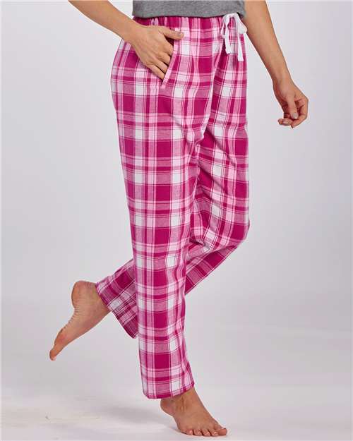 Boxercraft Women's Haley Flannel Pants BW6620 - Orchid Sophia Plaid