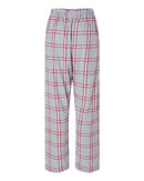 Boxercraft Women's Haley Flannel Pants BW6620 - Oxford Red Tomboy Plaid
