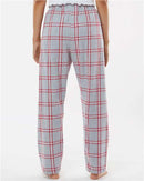Boxercraft Women's Haley Flannel Pants BW6620 - Oxford Red Tomboy Plaid