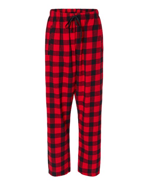Boxercraft Women's Haley Flannel Pants BW6620 - Red/ Black Buffalo