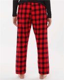 Boxercraft Women's Haley Flannel Pants BW6620 - Red/ Black Buffalo