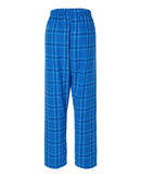 Boxercraft Women's Haley Flannel Pants BW6620 - Royal Field Day Plaid